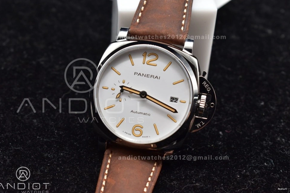 VSF Dial Asso AXXXIV on Brown White Best Luminor Strap PAM1046 Edition Due 1104